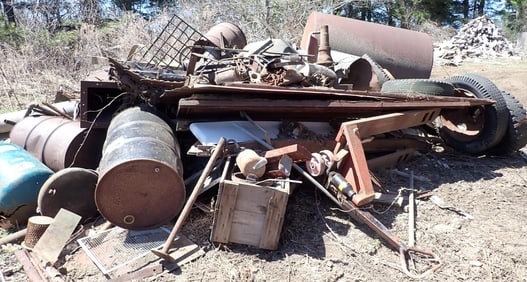 Pile of Scrap Iron