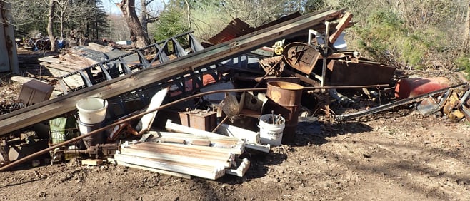 Pile of Scrap Iron
