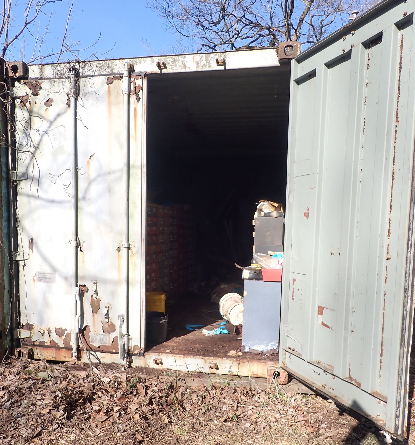 20' Container w/ Hardware Parts Cabinets & Contents (1 of 18)