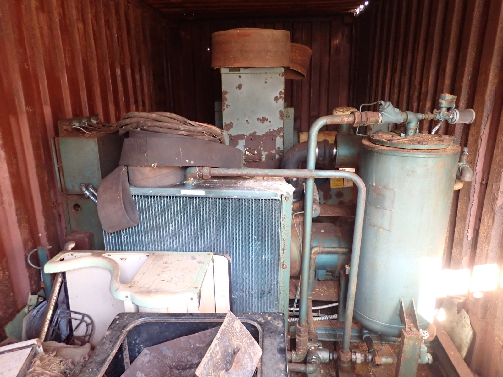 20' Shipping Container & Contents: Lot includes container & everything in it. If you leave anything, it must be neatly piled up. No in house shipping !