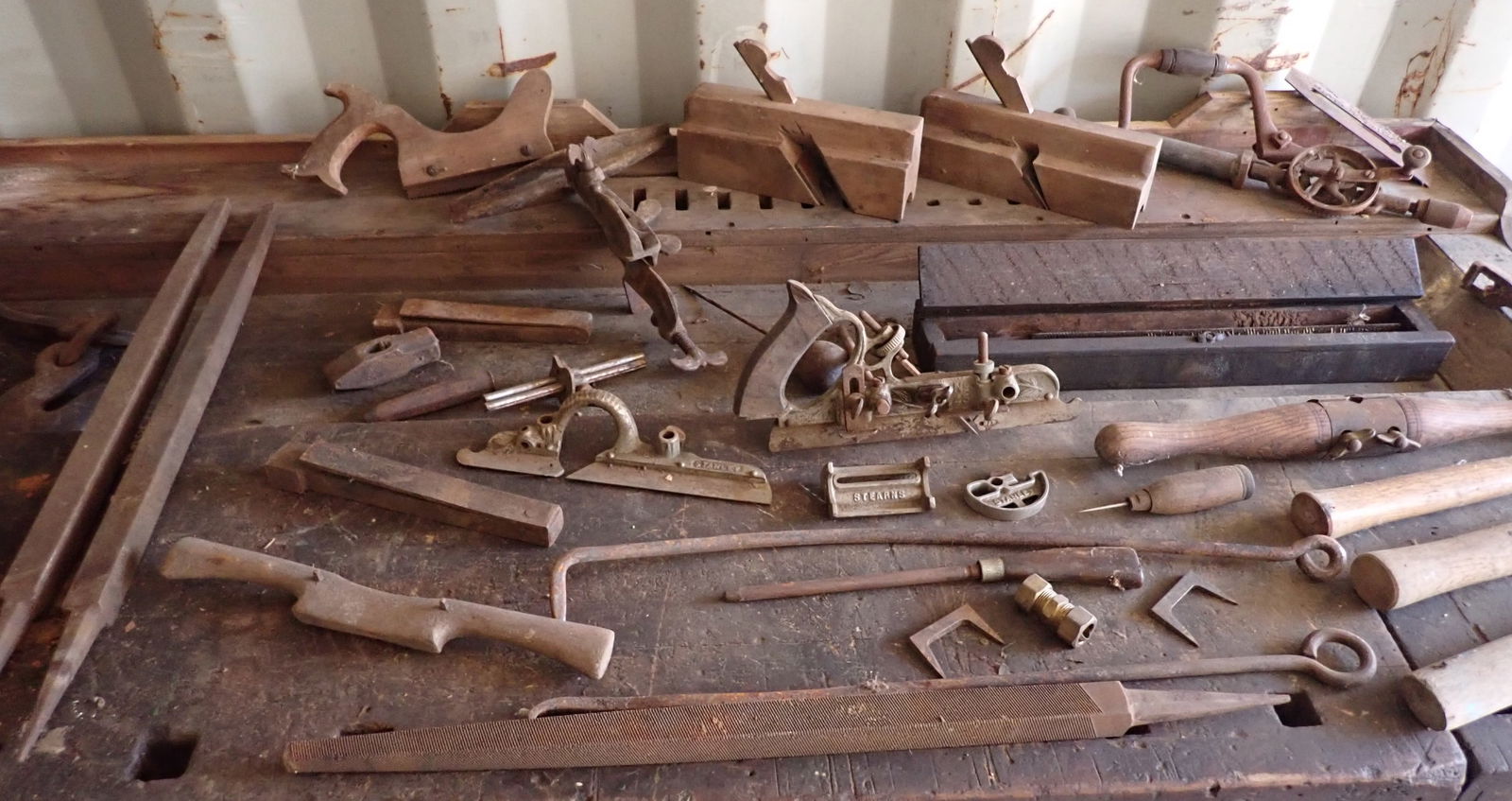 Stanley No. 45 Plane Saw Vise Misc Tools (1 of 10)