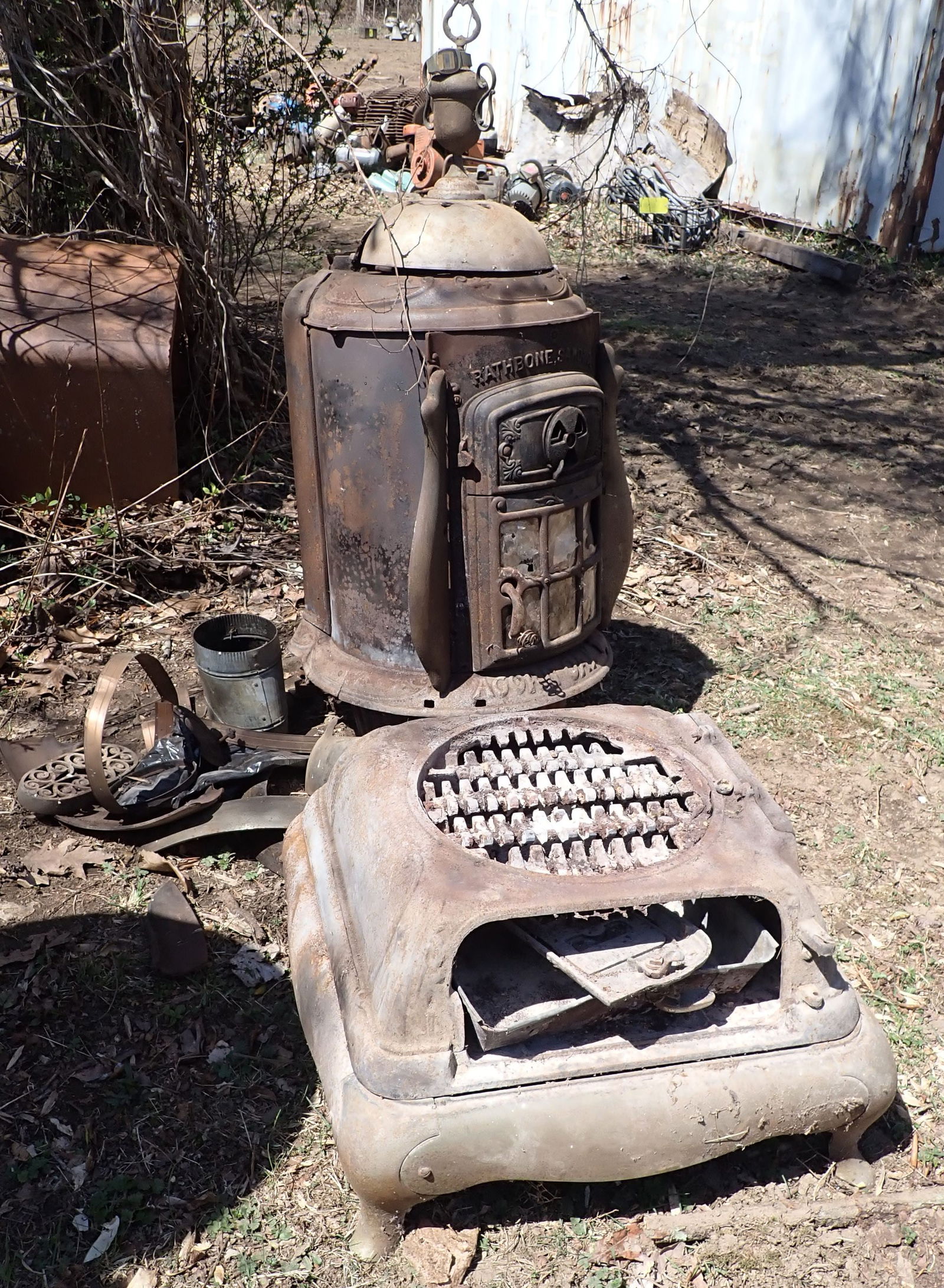 Pathbone Sard Acorn Oak Parlor Stove (1 of 7)