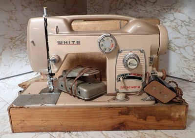 White Sewing Machine