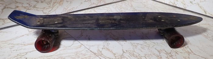 Vintage Nash Translucent Blue Skateboard
