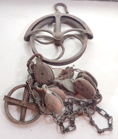 Iron & Wooden Pulleys
