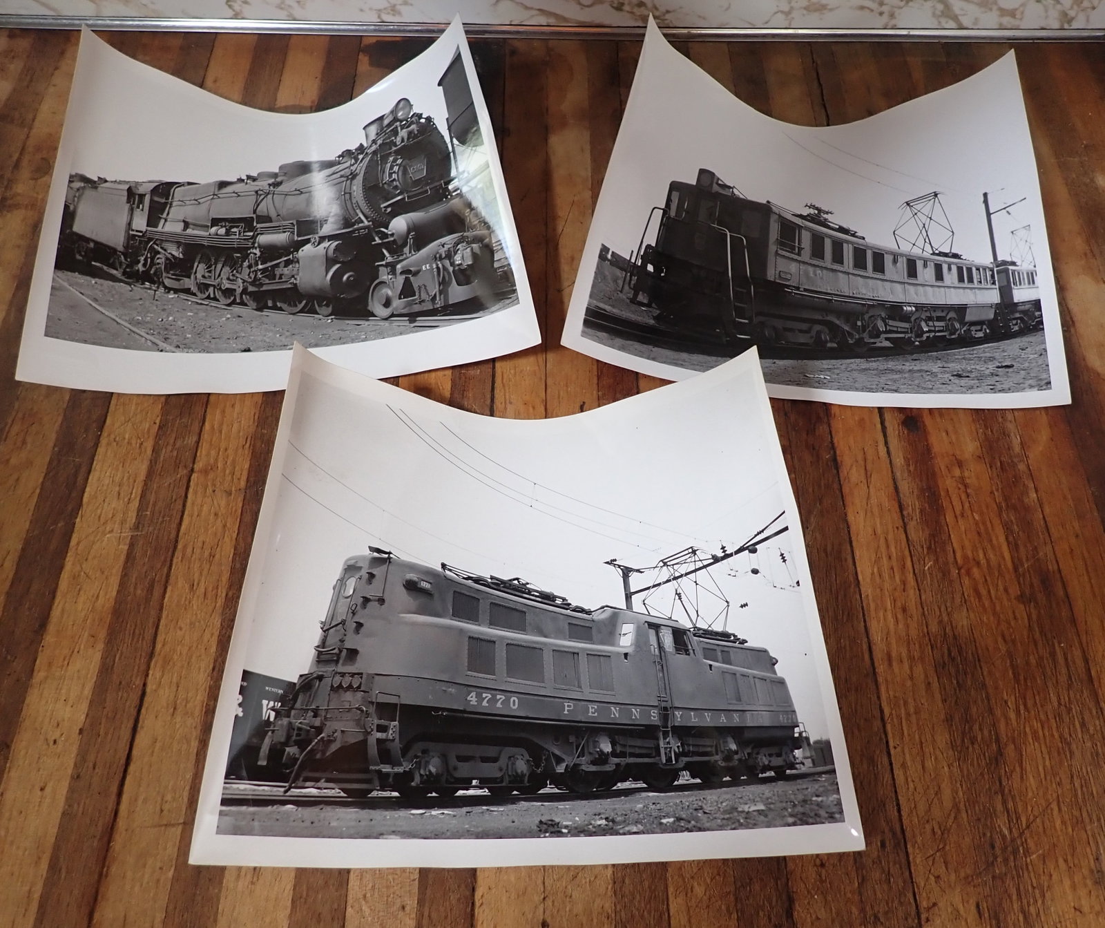 Pennsylvania Railroad Locomotive Photographs: 8x10 , by Martin Stanley Zak - Shipping available