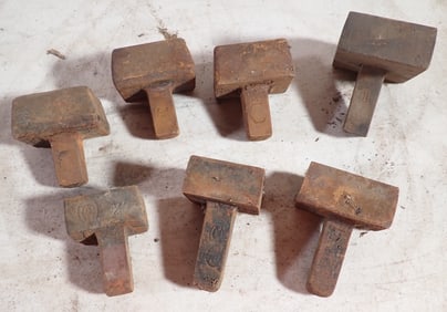Blacksmith Anvil Swage Block Hardies