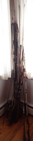 Pile of Fishing Rods