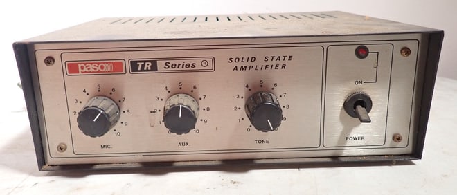 Paso TR 20 Amplifier