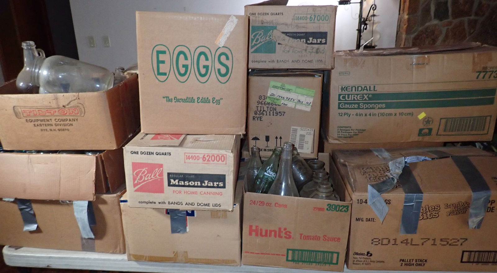 17 Boxes of Canning Jars & Bottles (1 of 5)