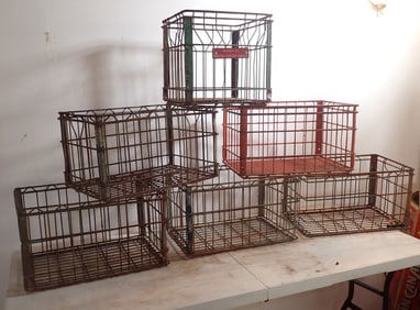 6 Wire Milk Crates