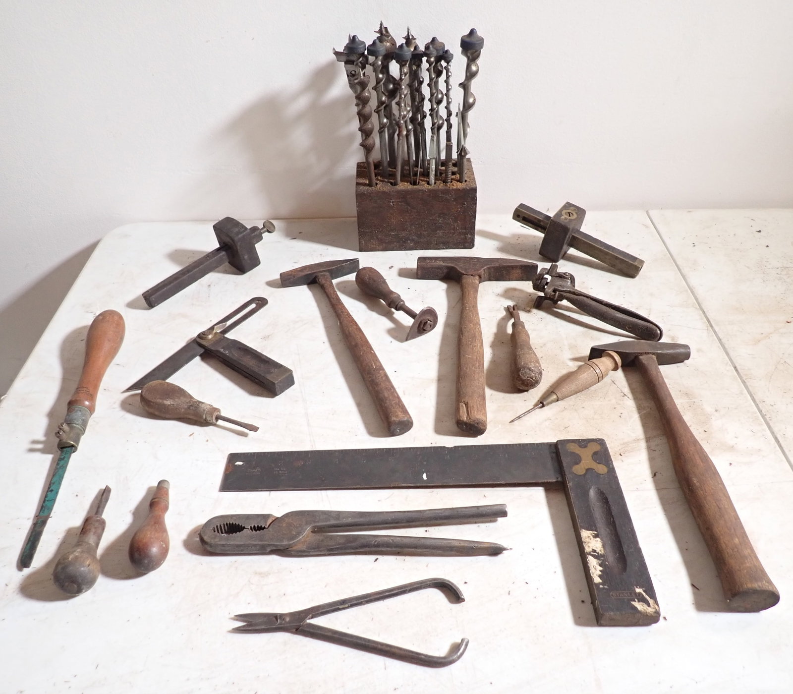 Wood Augers Scribes Hammers Stanley Square: Shipping available