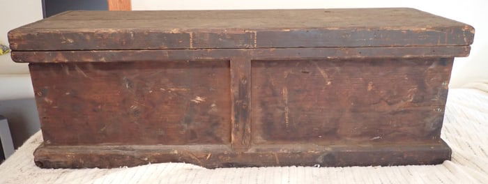 Antique Tool Box w/ Pipe Threader