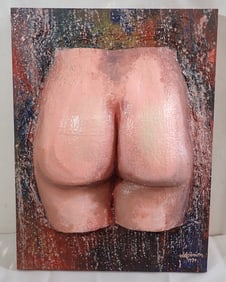 WD Pinion Paper Mache 3D Nude Art