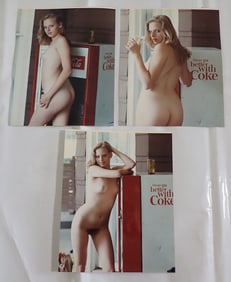 Adult Photos w/ Coke Machine
