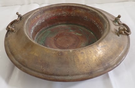 Hammered & Dovetailed Copper Brazier