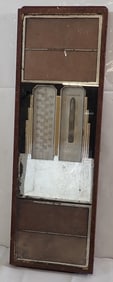 Art Deco Advertising Barometer / Thermometer