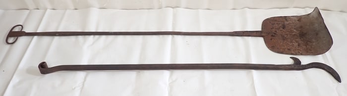 Wrought Iron Piel & Poker
