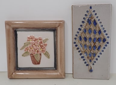 2 Tiles incl Flower Bouquet