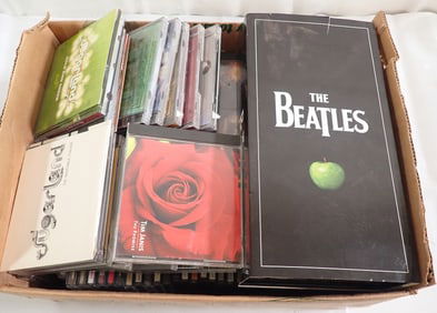 CD's incl The Beatles