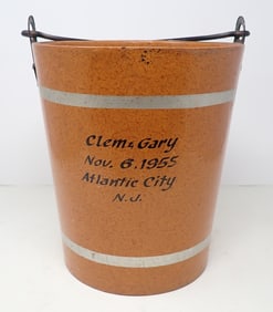 1955 Atlantic City Wood Fiber Bucket