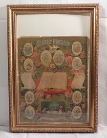 Framed Family Record