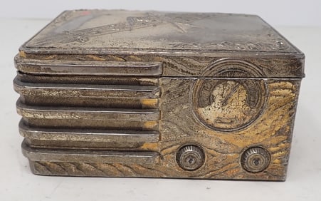 Occupied Japan Radio Jewelry / Trinket Box