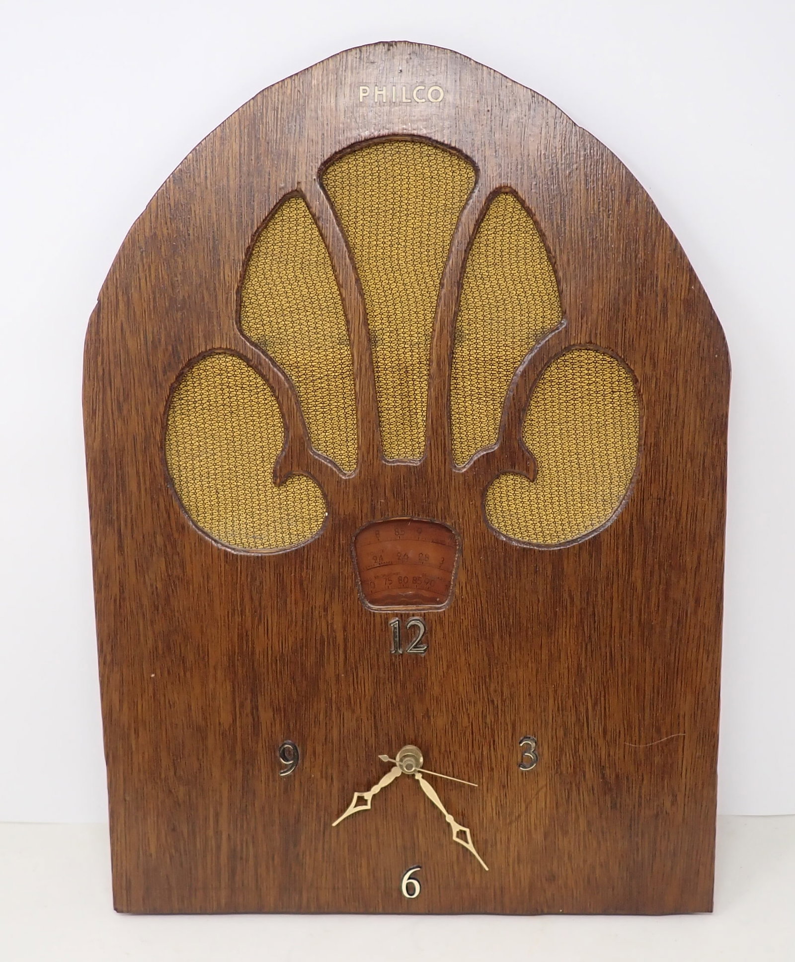 Philco Radio Battery Operated Wall Clock (1 of 3)