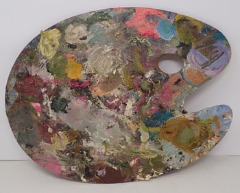 Artists Palette Abstract Art Painting