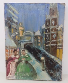 Oil on Canvas Painting