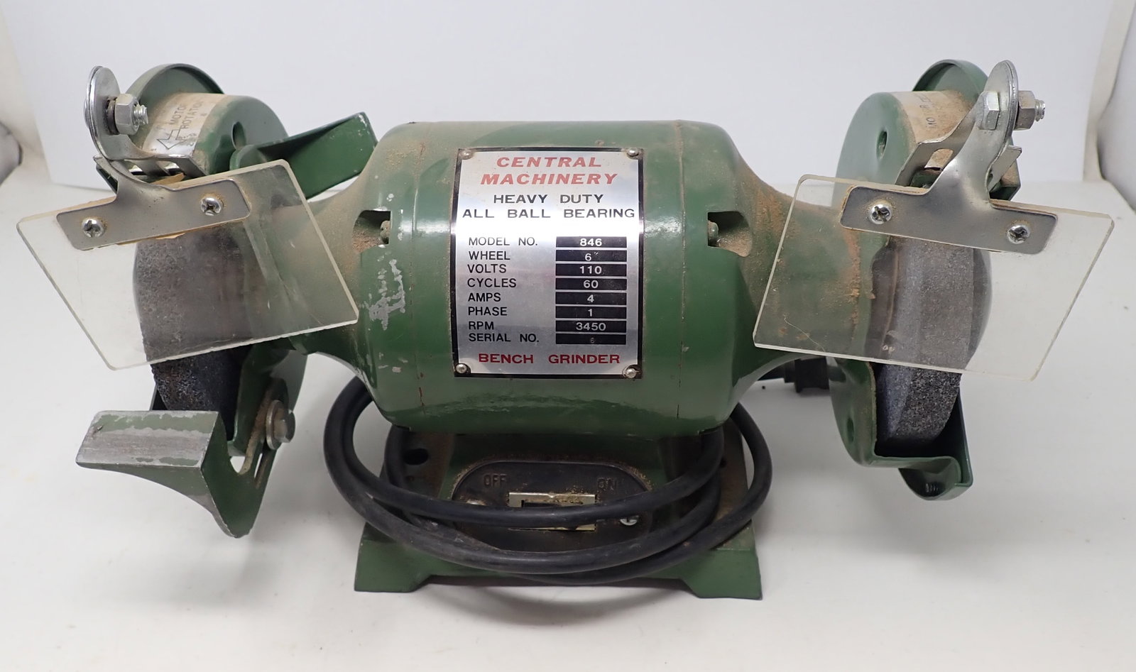 Central Machinery 6" Bench Grinder (1 of 2)