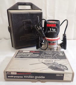 Craftsman 1 1/2hp Router & Guide