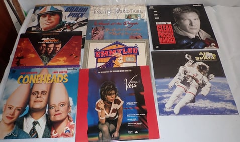 Laserdiscs incl Sealed Air & Space 5