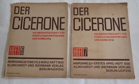 The Cicerone BiMonthly Magazine for Artists Art Lovers & Collectors