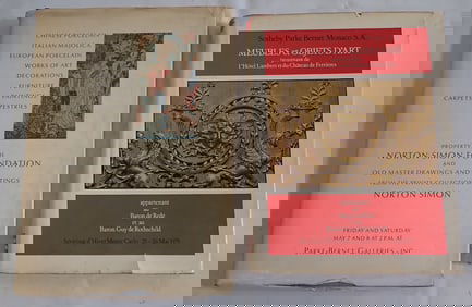 Sotheby Parke Bernet Auction Catalogs