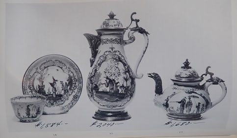 Sotheby Fine Continental Porcelain & Pottery Catalogs