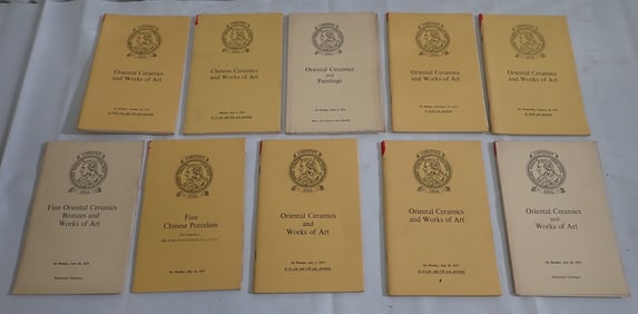 Christie's Chinese Porcelain Ceramics Paintings Catalogs