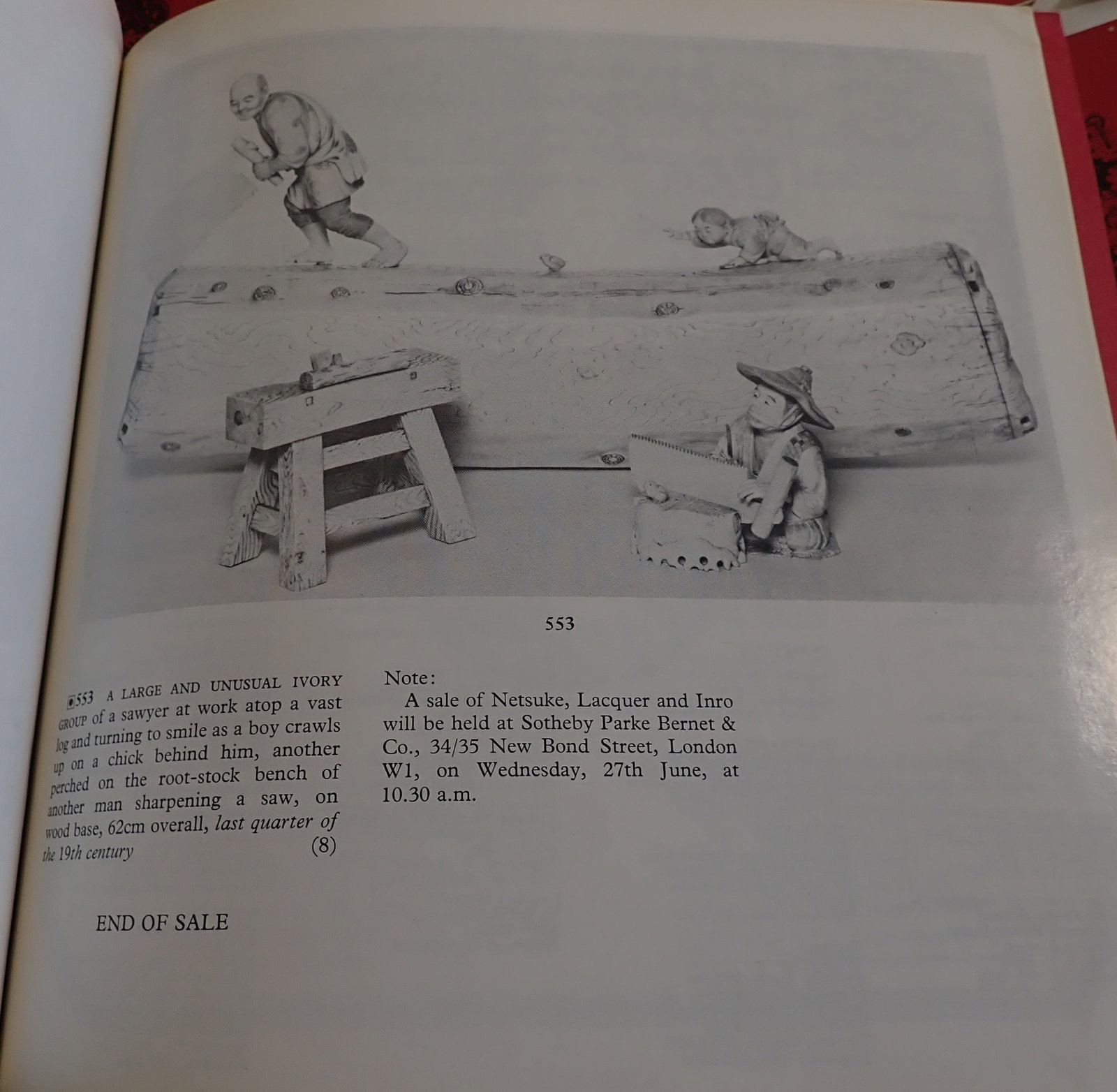 38 Sotheby's Belgravia Auction Catalogs Chinese Ivories (1 of 7)
