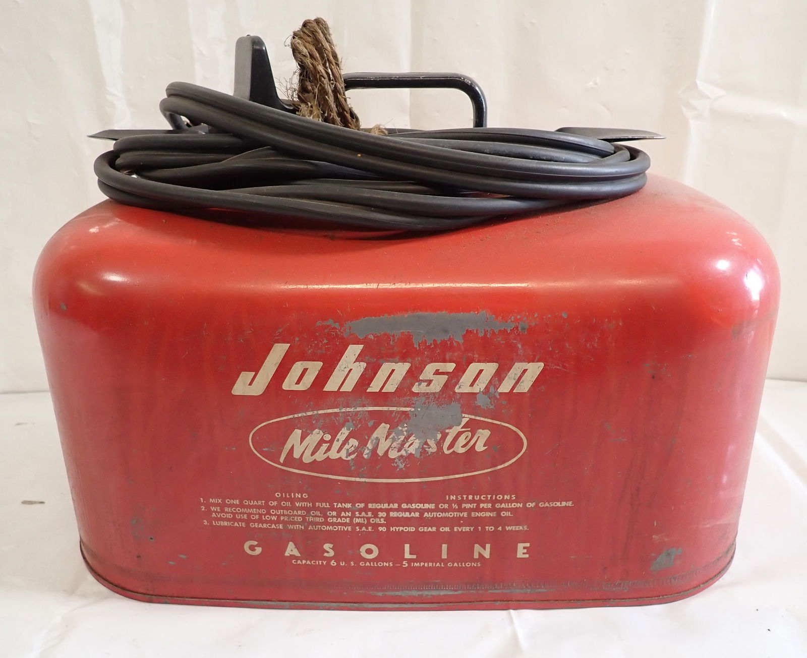Johnson Outboard Boat Motor Mile Master Gas Tank (1 of 3)