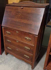 Larkin Desk over 3 Drawer Chest