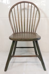Windsor Chair in Green Paint