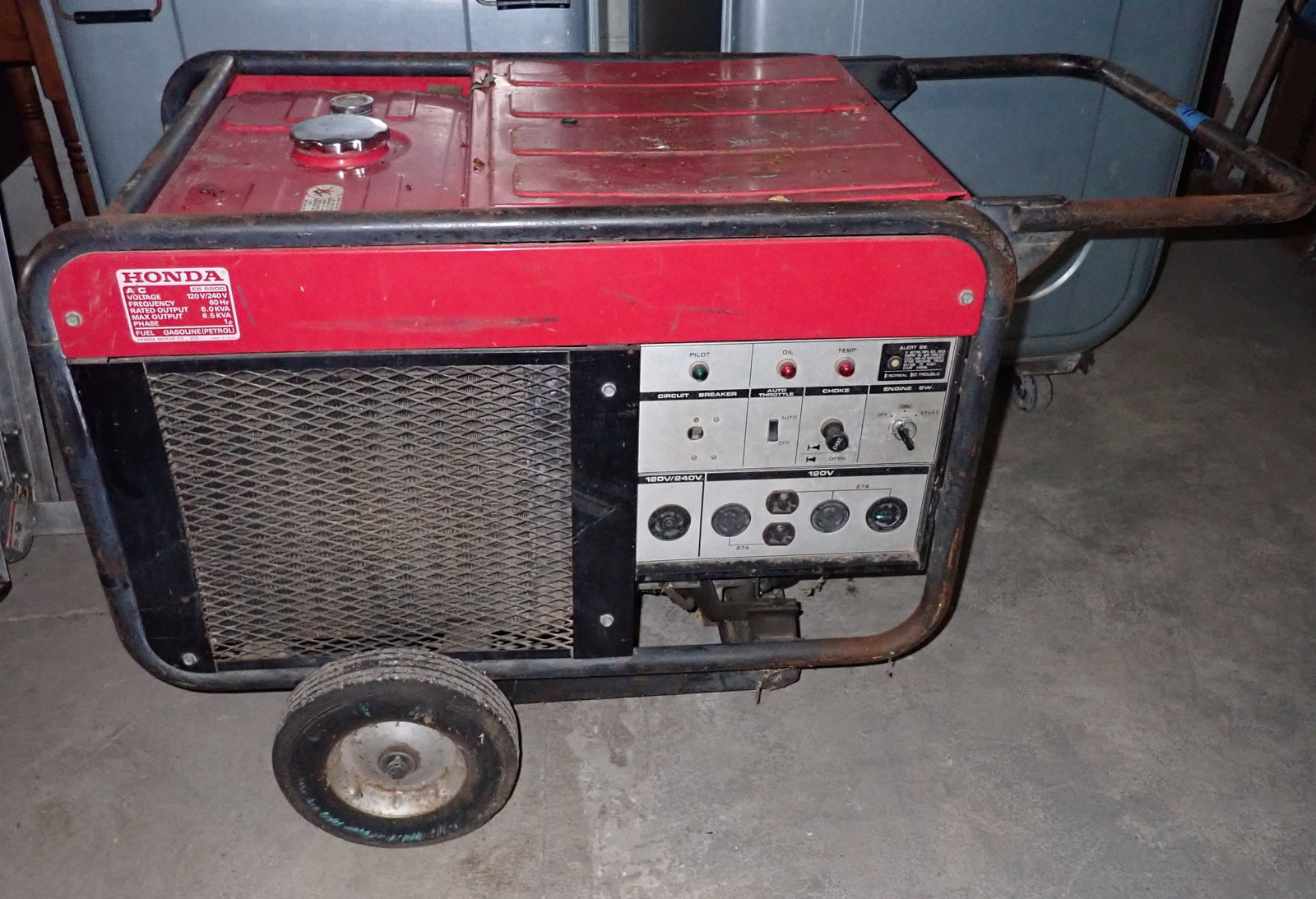 Honda 6500 Generator (1 of 4)
