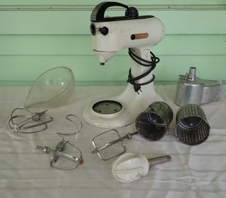 KitchenAid Model 38 Mixer & Attachments