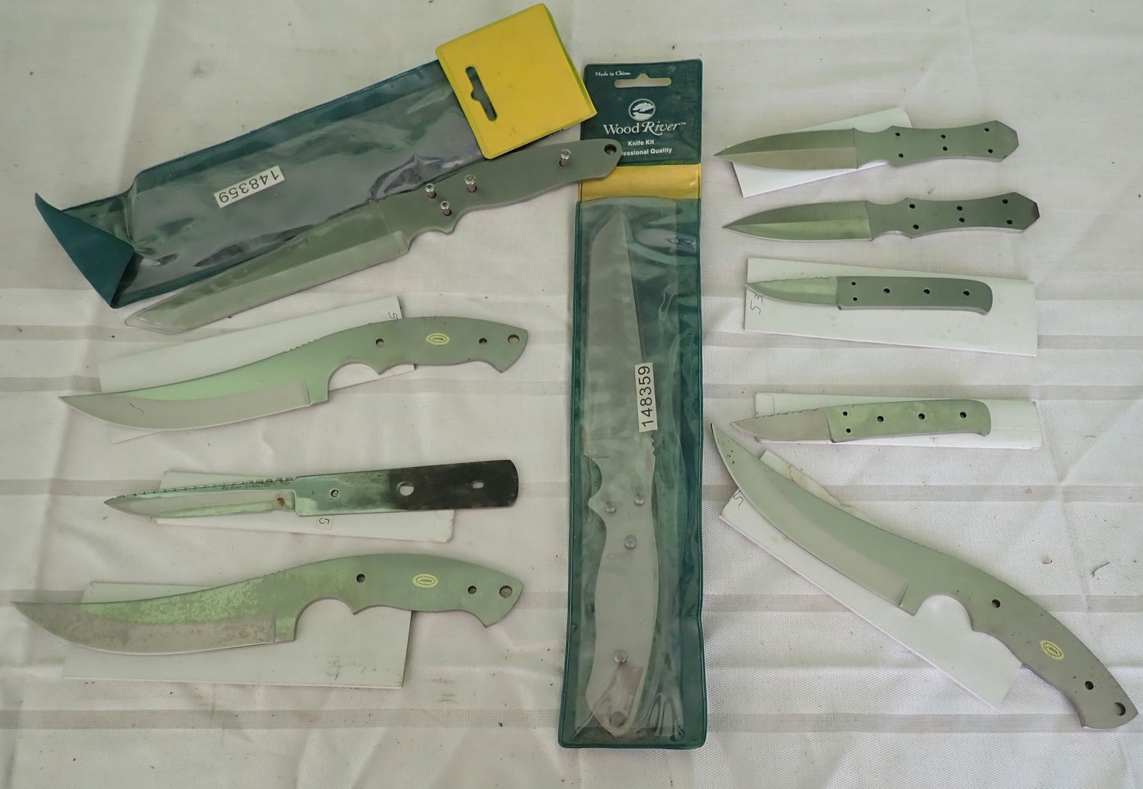 Knife Blades: Longest is approx 11 5/8". Shipping available