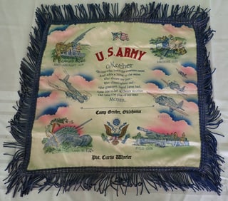 US Army Mother Pillow Cover