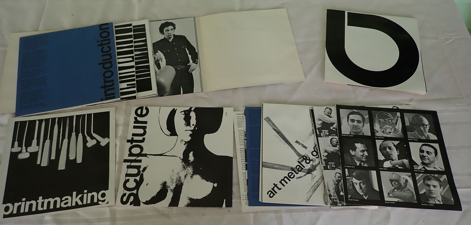 2 University of Wisconsin Art Portfolios: We do not guarantee they are complete. Sold as pictured. Shipping available