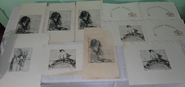 Dina Yellen Etchings & Intaglios