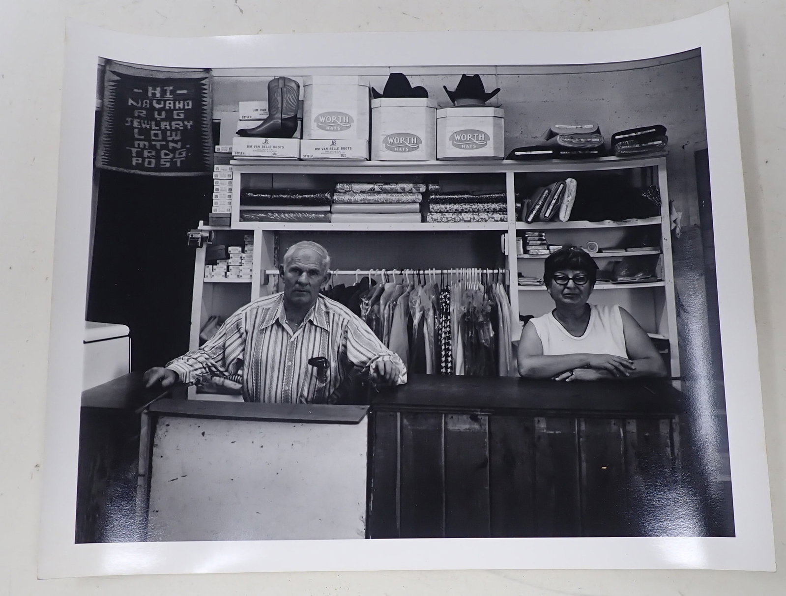 18 Jeff Weiss Photographs incl Trading Post: Photos are from Jeff Weiss's Personal collection ! - Approx 8x10 . Shipping available