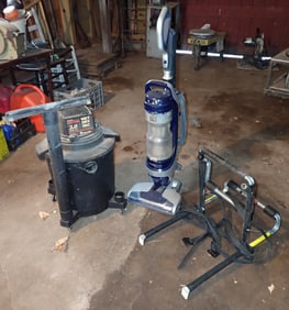 Vacuum Shop Vac & Bike Rack