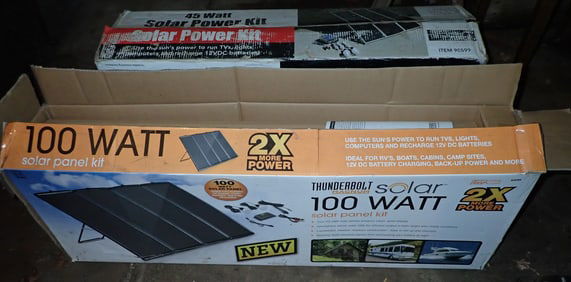 2 Solar Panel Power Kits